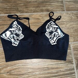 Darc Sport Sports Bra Everson Dual Wolf Seamless in Black